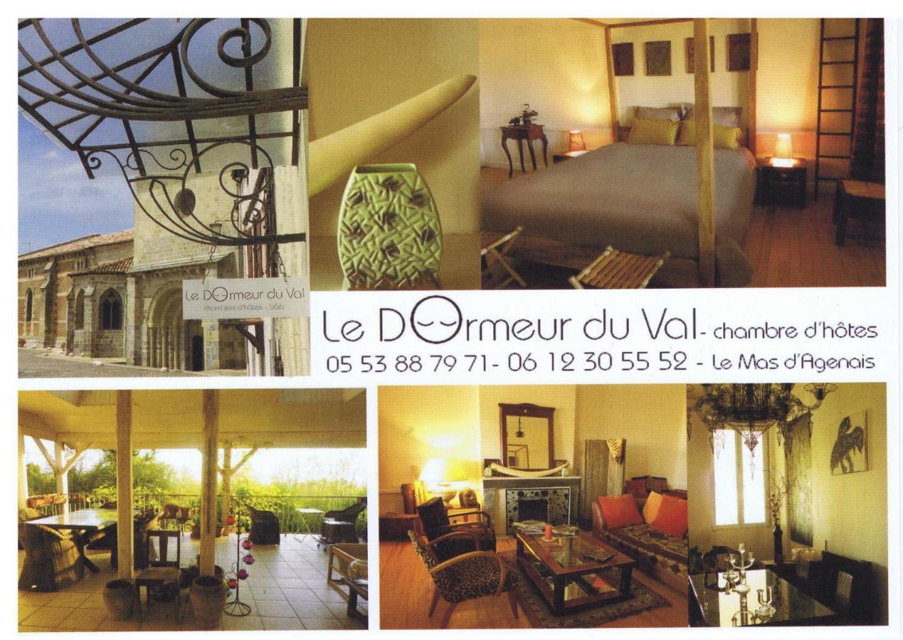 Le Dormeur Du Val Bed and Breakfast Le Mas-dʼAgenais Eksteriør billede
